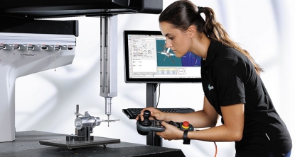 Máquina de medición por coordenadas optimizada para el taller para mediciones entre 15 y 40&deg;C