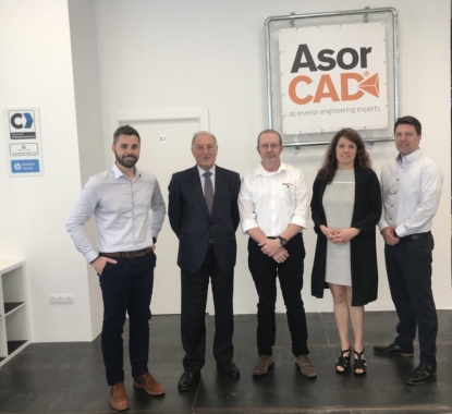AsorCAD presenta una nueva impresora 3D industrial y renueva su acuerdo de distribución con Creaform
