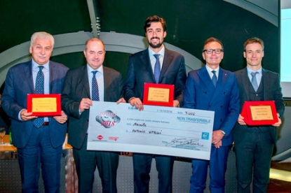 Antonio Vitelli gana el Premio Ucimu 2018 en cooperación con Marposs