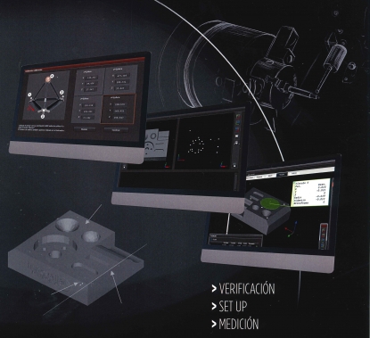 Software integral de medición en máquina-herramienta