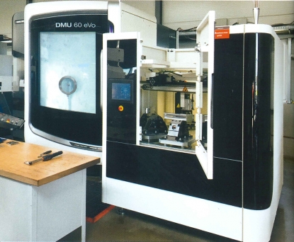 Arnoldi utiliza la mordaza de fijación de 5 ejes Garant Xpent en su centro de mecanizado simultáneo de 5 ejes