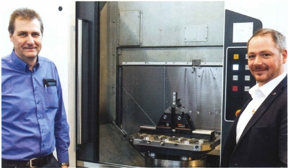 Garant Xpent se utiliza para el mecanizado completo en un centro de mecanizado de 5 ejes de Heller