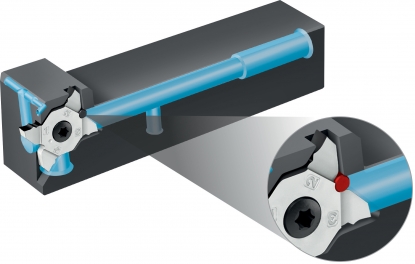 Proceso seguro de ranurado en condiciones de poco espacio