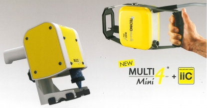 Máquina de marcado por micropercusión portátil ideal para piezas voluminosas e incómodas