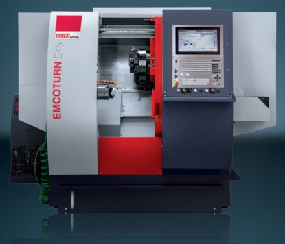 Centro de torneado para trabajos con stock de barras de hasta Ø 45 (51) mm y trabajos de sujeción