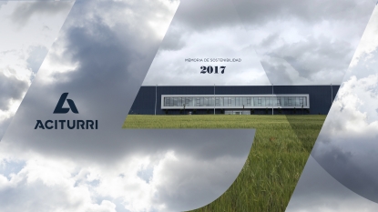 Aciturri publica su memoria de sostenibilidad 2017