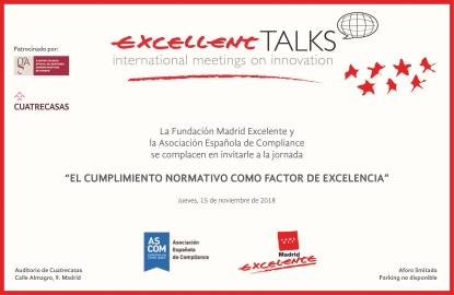 Madrid acoge la Jornada 'El Cumplimiento Normativo como Factor de Excelencia'