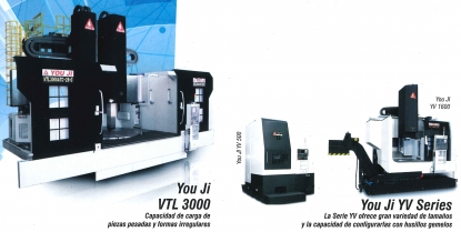 Tornos verticales para piezas de volumen mediano y grande