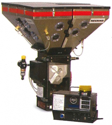 Pequeños mezcladores gravimétricos de hasta 45 kg/h