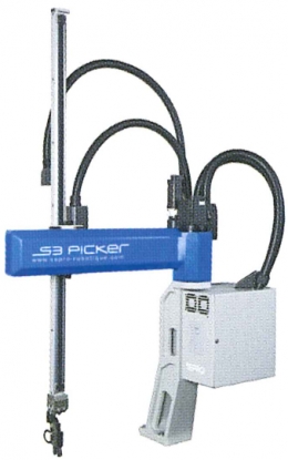 Sacacoladas de 3 ejes numéricos para aplicaciones robotizadas de descarga simple de piezas o coladas
