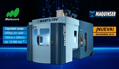 Centro de mecanizado vertical de 5 ejes de gran capacidad y alta velocidad