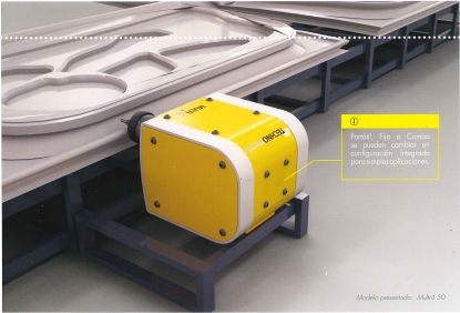 Máquina de marcado por micropercusión integrada compacta