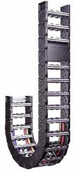 Cadenas portacables silenciosas y optimizadas en el peso