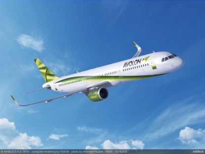 Avolon confirma su pedido de 100 aviones de la familia A320neo