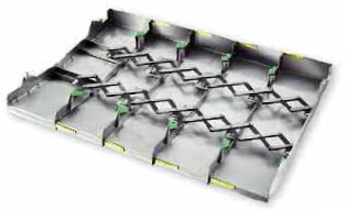 Cubiertas telescópicas con mecanismo de cizalla