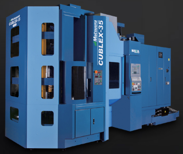 Centro de mecanizado vertical de 5 ejes que ofrece alta precisión en producciones desatendidas