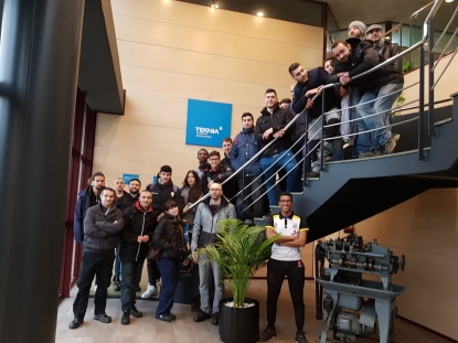 Setenta alumnos de FP Dual visitan empresas de Adecat