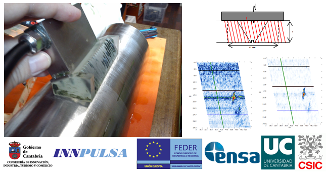 Ensa colabora con la UC y el CSIC en un proyecto sobre técnicas de ensayos no destructivos por ultrasonidos