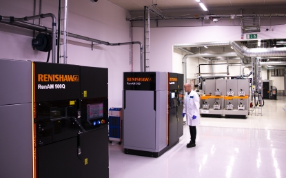 Renishaw y Sandvik impulsan el futuro de la fabricación aditiva metálica