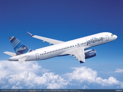 JetBlue confirma su pedido de 60 aviones Airbus A220-300