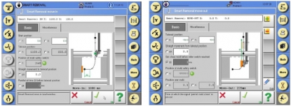 Función que ahorra tiempo en la extracción de piezas en inyectoras
