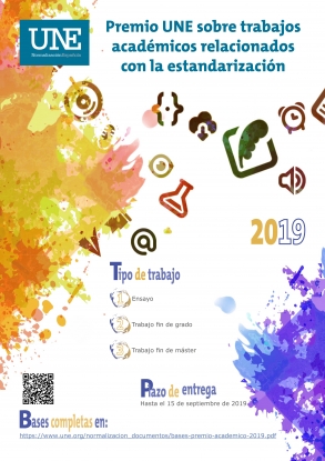 UNE convoca su cuarto Premio sobre trabajos académicos de estandarización