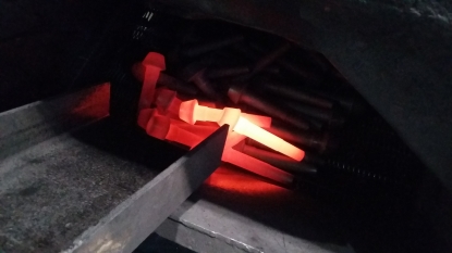 Una metodología aprovechará el calor residual de piezas forjadas en procesos/plantas con limitaciones de espacio