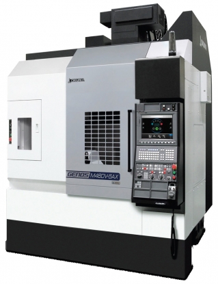 Rígido centro de mecanizado de 5 ejes que logra una alta precisión