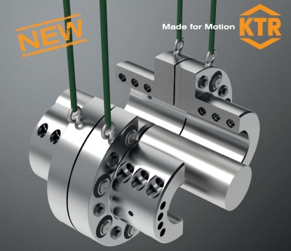 Acoplamiento diseñado con cubos partidos, indicado especialmente para espacios reducidos de montaje