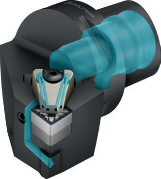 Herramientas con refrigeración de precisión directa, eficiente y exacta