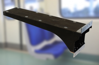 Un innovador soporte para asientos de tren, finalista de los Premios JEC