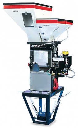 Tolva de compensación transparente para mezcladores