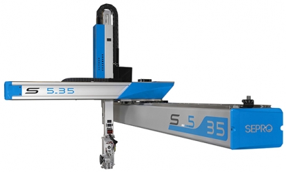 Gama de robots industriales de 3 ejes de rendimiento y diseño óptimos