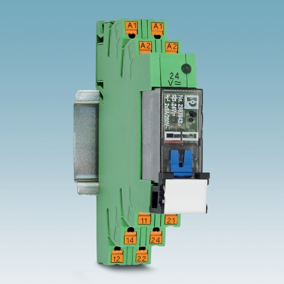 Relés electromecánicos con forzado manual