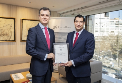 CaixaBank Asset Management, certificada por su excelencia en la gestión de la cadena de valor