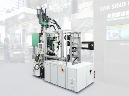 Arburg muestra el moldeo por inyección automatizado 'bajo demanda' en Industry Fair 2019