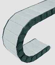 Portacables con anchos de cadena variables