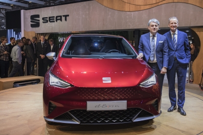 SEAT arranca su ofensiva eléctrica en Ginebra