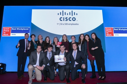 Cisco, Mejor Empresa para Trabajar en España