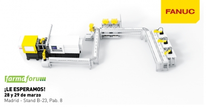 FANUC presenta soluciones robóticas para la Industria Farmacéutica en Farmaforum
