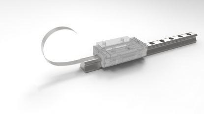 Cinta recubridora para sistemas de guiado lineal