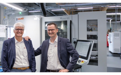 Vollmer entrega un total de 14 rectificadoras VGrind a Ceratizit