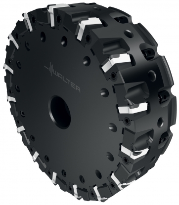 Fresa de planear con cuerpo compacto y plaquitas estándar PCD que combina productividad y rentabilidad