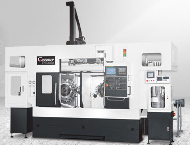 Centro de torneado CNC de doble husillo paralelo