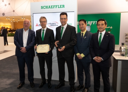 Schaeffler y Mitsubishi Electric anuncian una colaboración estratégica global