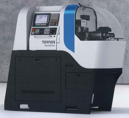 Torno con capacidad de mecanizado de Ø 7x50 mm