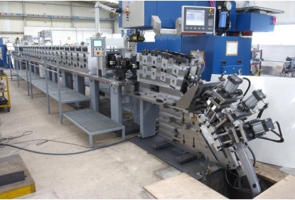 Stam es hoy una de las empresas líderes a nivel mundial en la fabricación de líneas de perfilado de chapa y líneas de corte de bobinas