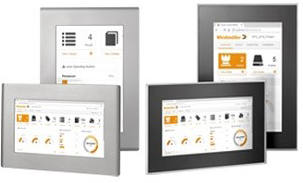 Paneles multitáctiles que ofrecen una óptima visualización y manejo