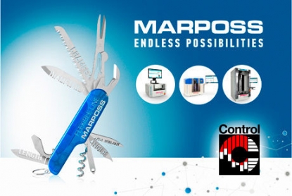 Marposs presentó sus nuevas soluciones en la feria Control de Stuttgart