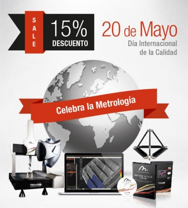 Innovalia Metrology ofrece un 15% de descuento en sus productos hasta el 31 de mayo